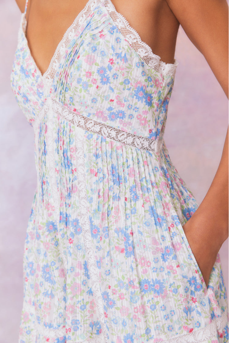 Docila Upcycled Cotton Mini Dress