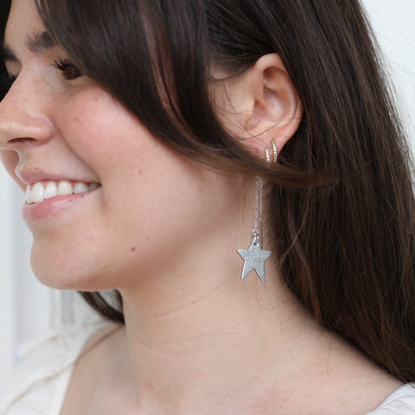 Silver Satin Delta