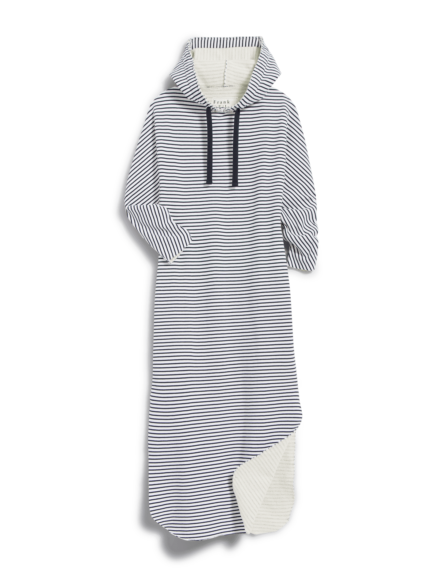 JAMES Navy French Stripe, Triple Fleece