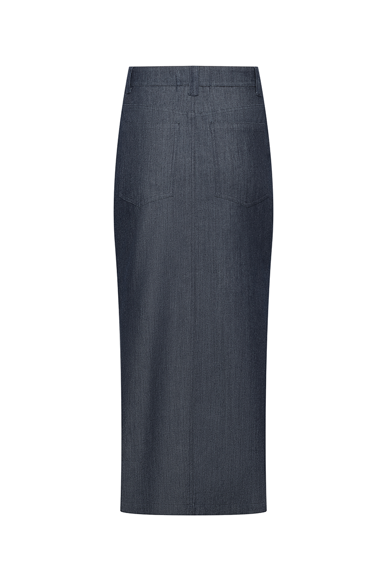 The Brandee Italian Lightweight Denim Skirt
