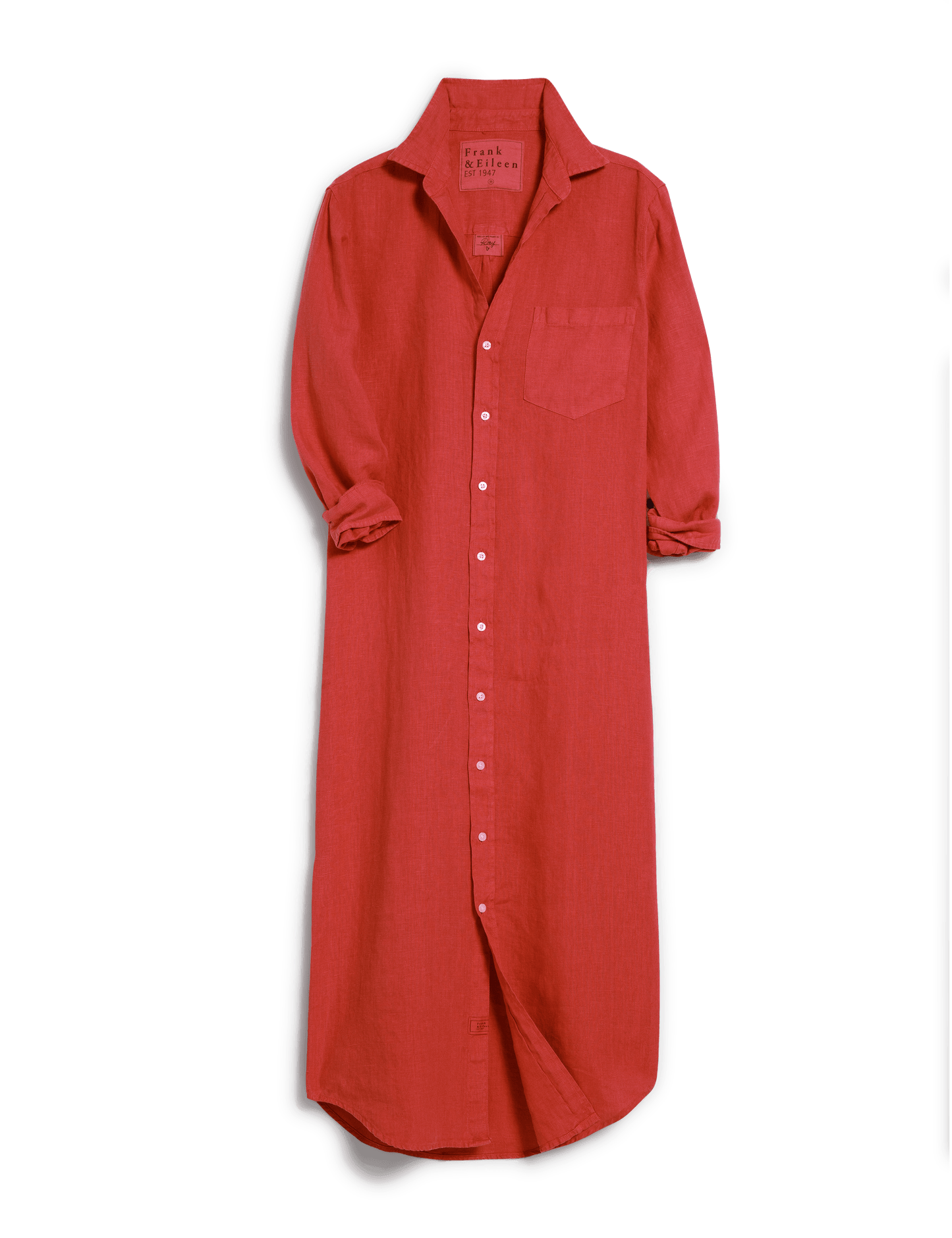 RORY Summer Red, Washed Linen