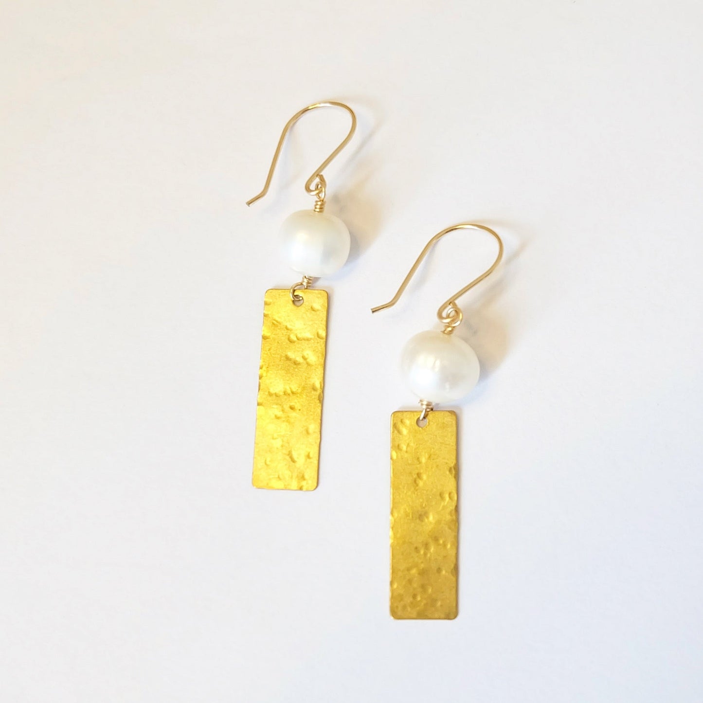 Brass Dangle Earrings