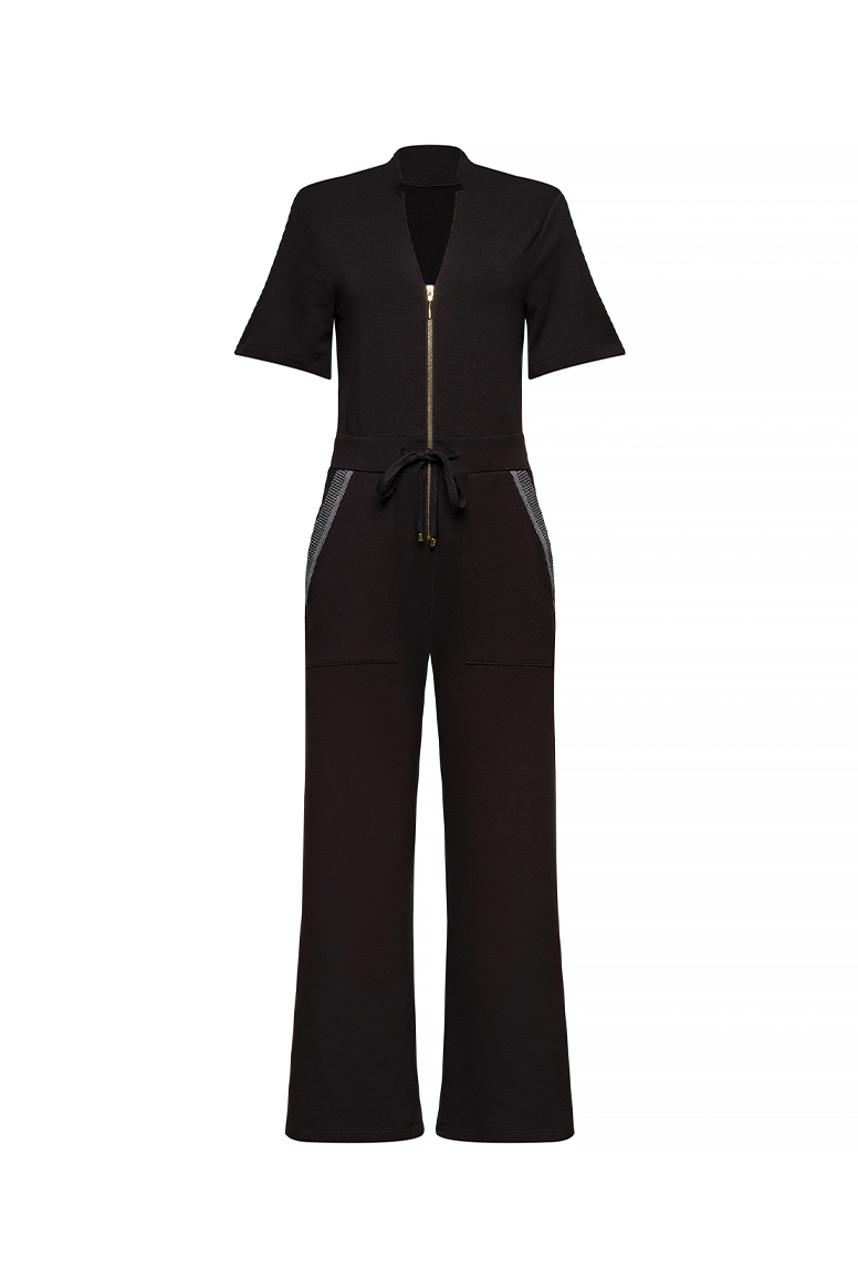 The Carolina Jumpsuit in Black