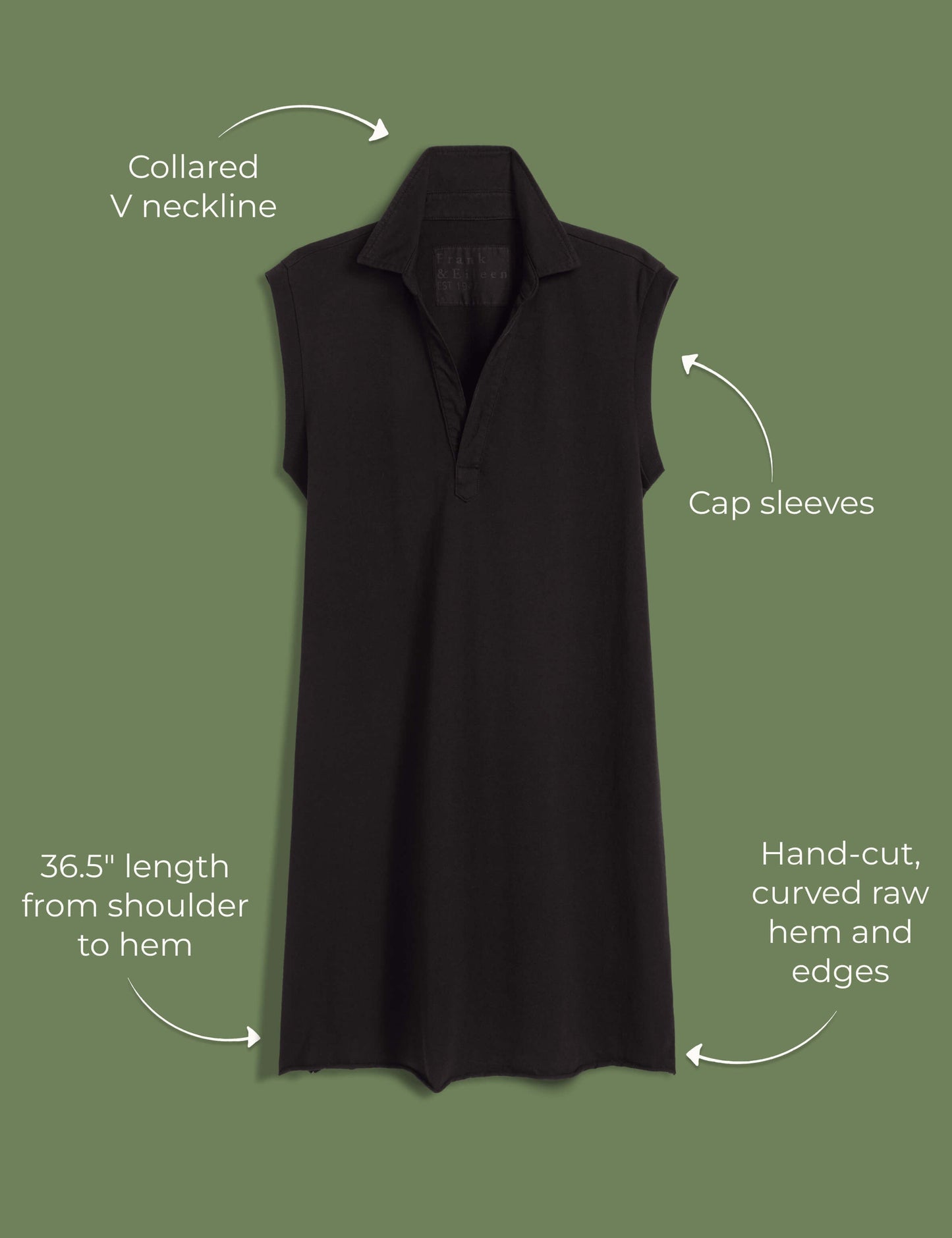 MINI LILY Black, Heritage Jersey