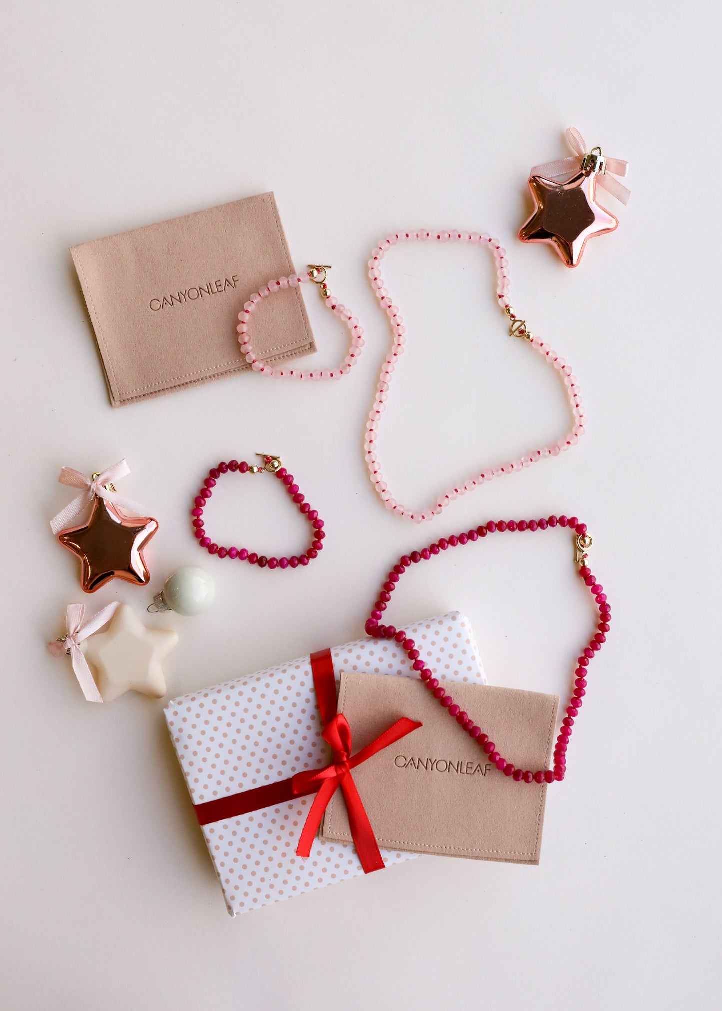 Pink Jade + 14k Gold Filled Toggle || Gemstone Bracelet or Anklet