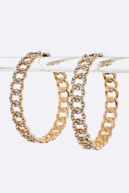 Oversize Statement Hoop Earrings