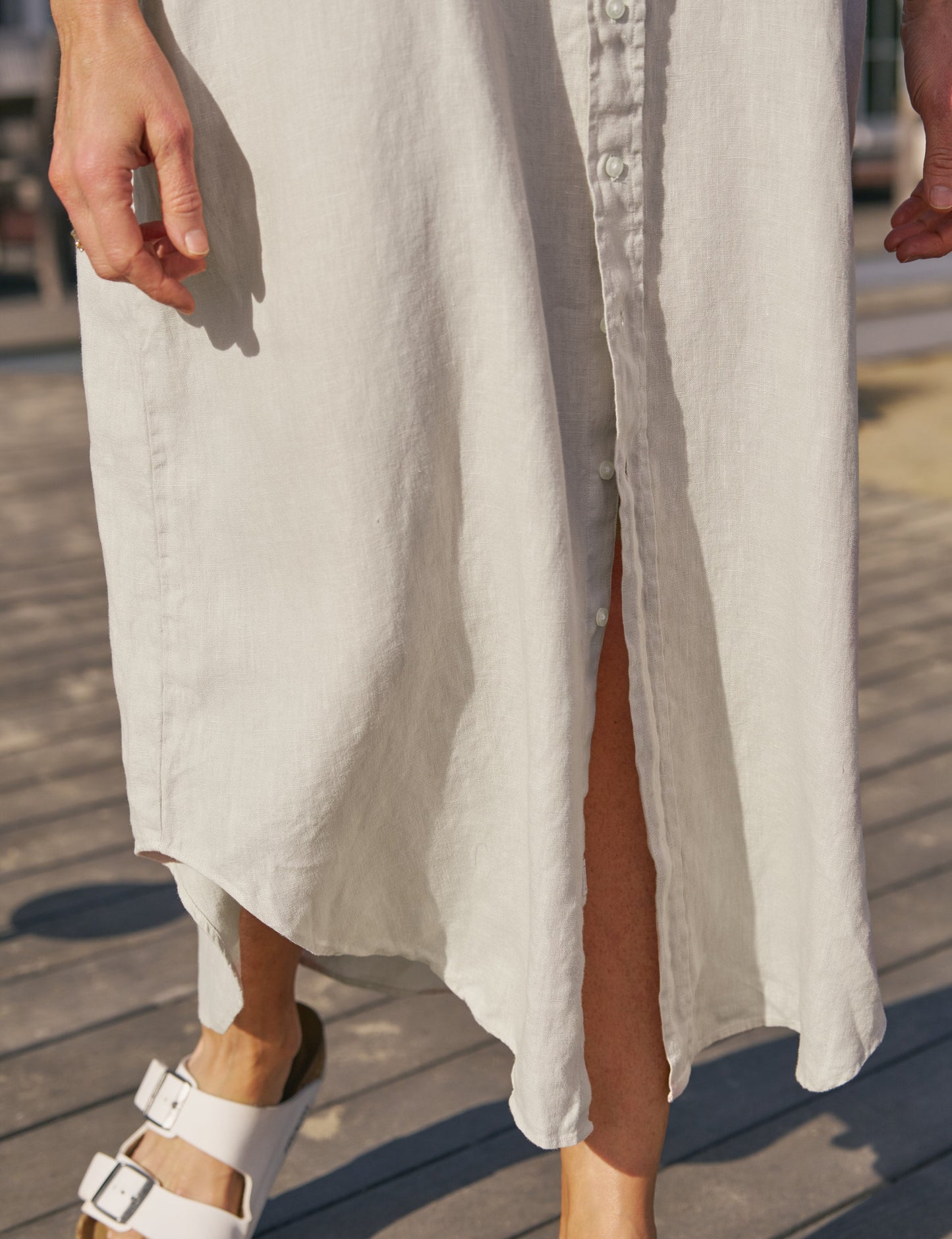 MEGAN Sand, Washed Linen