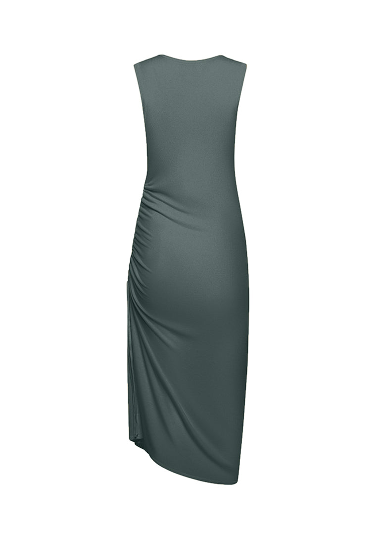 The Jessi Dress in Balsam Green
