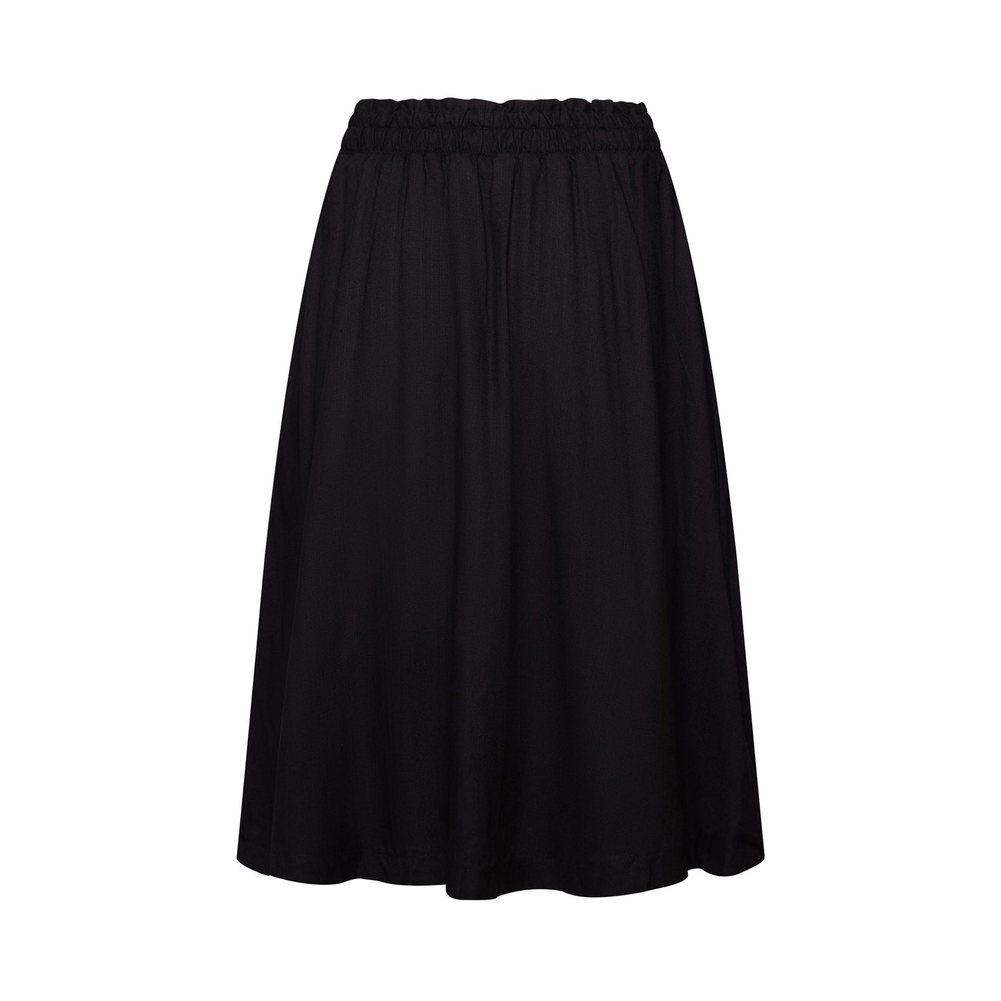 The Cecilia Skirt in Black with Blues