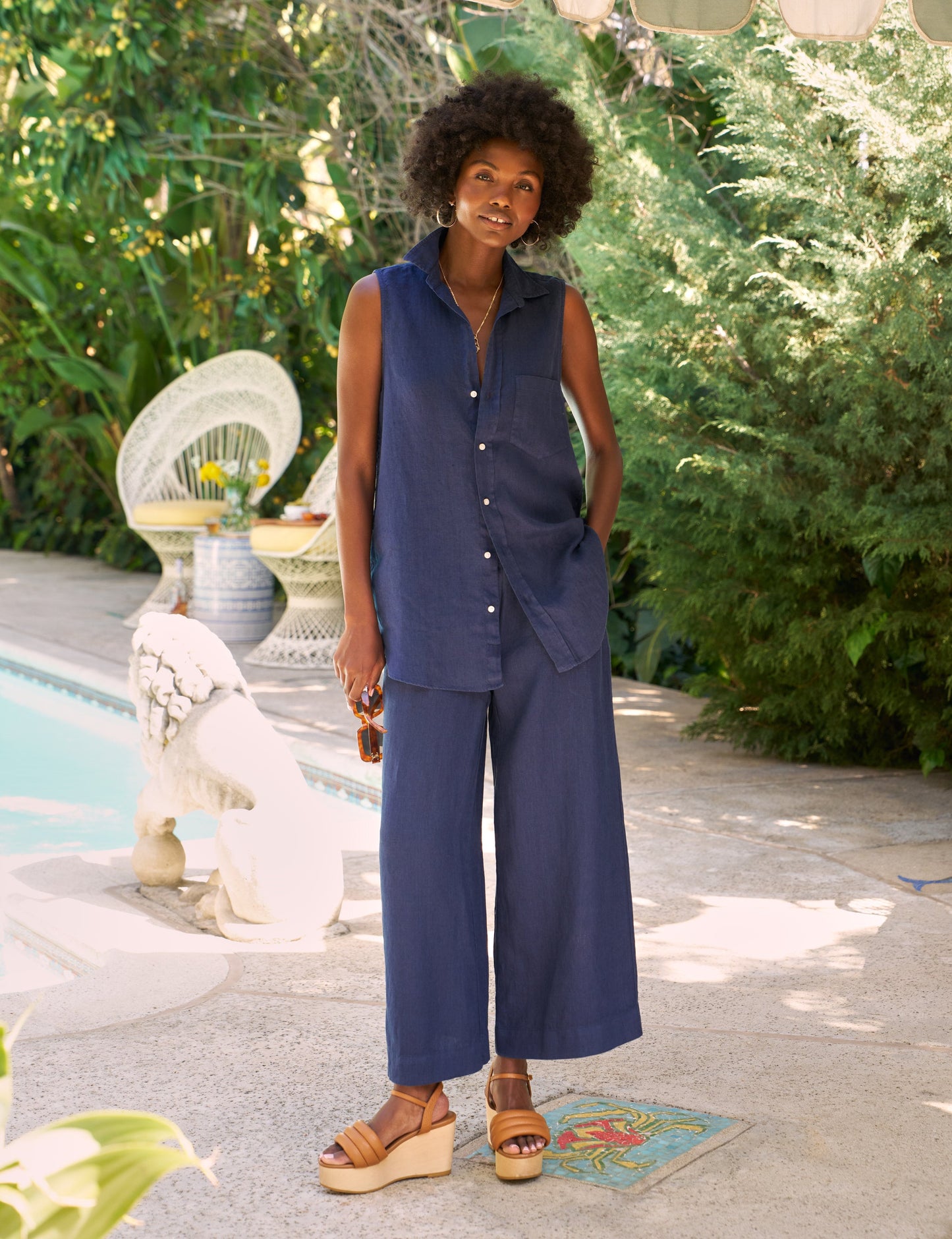 FLORENCE GETAWAY SET Navy
