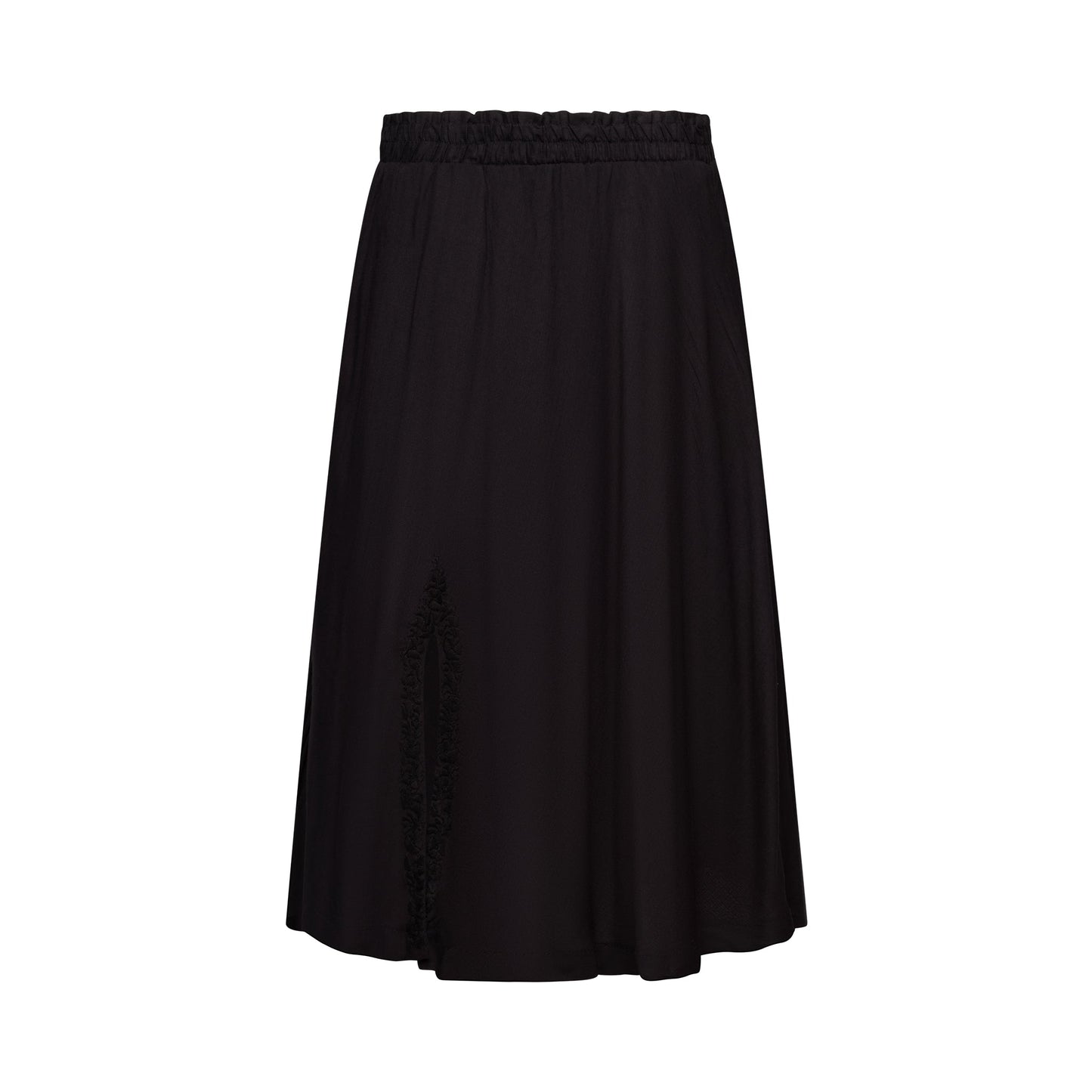 The Cecilia Skirt in Black on Black