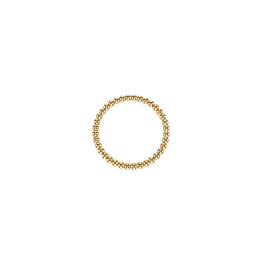 2MM Gold Ball Ring