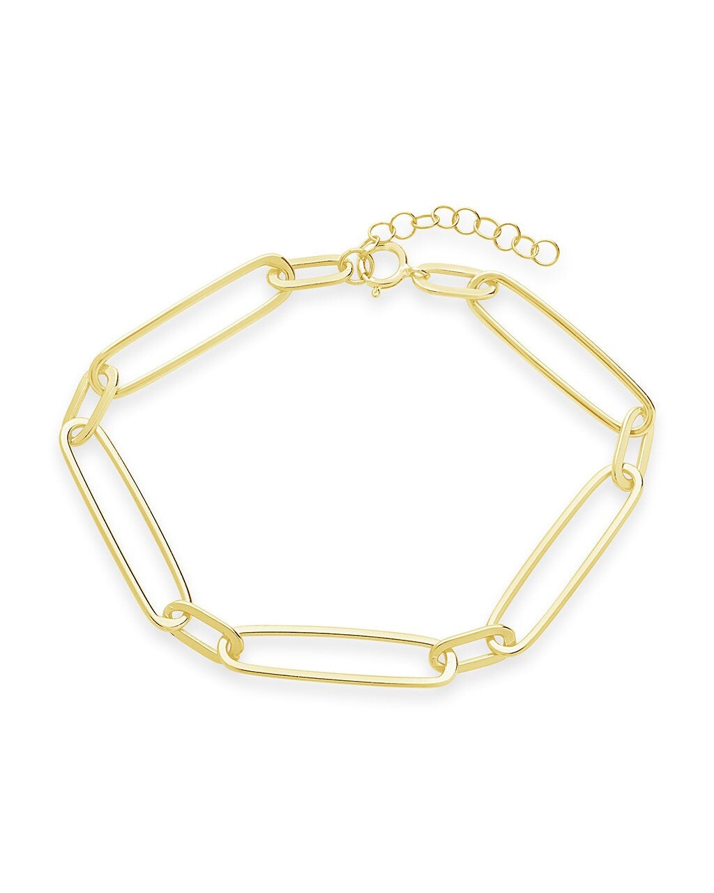 Sterling Silver Stacked Chain Bracelet Set of 3