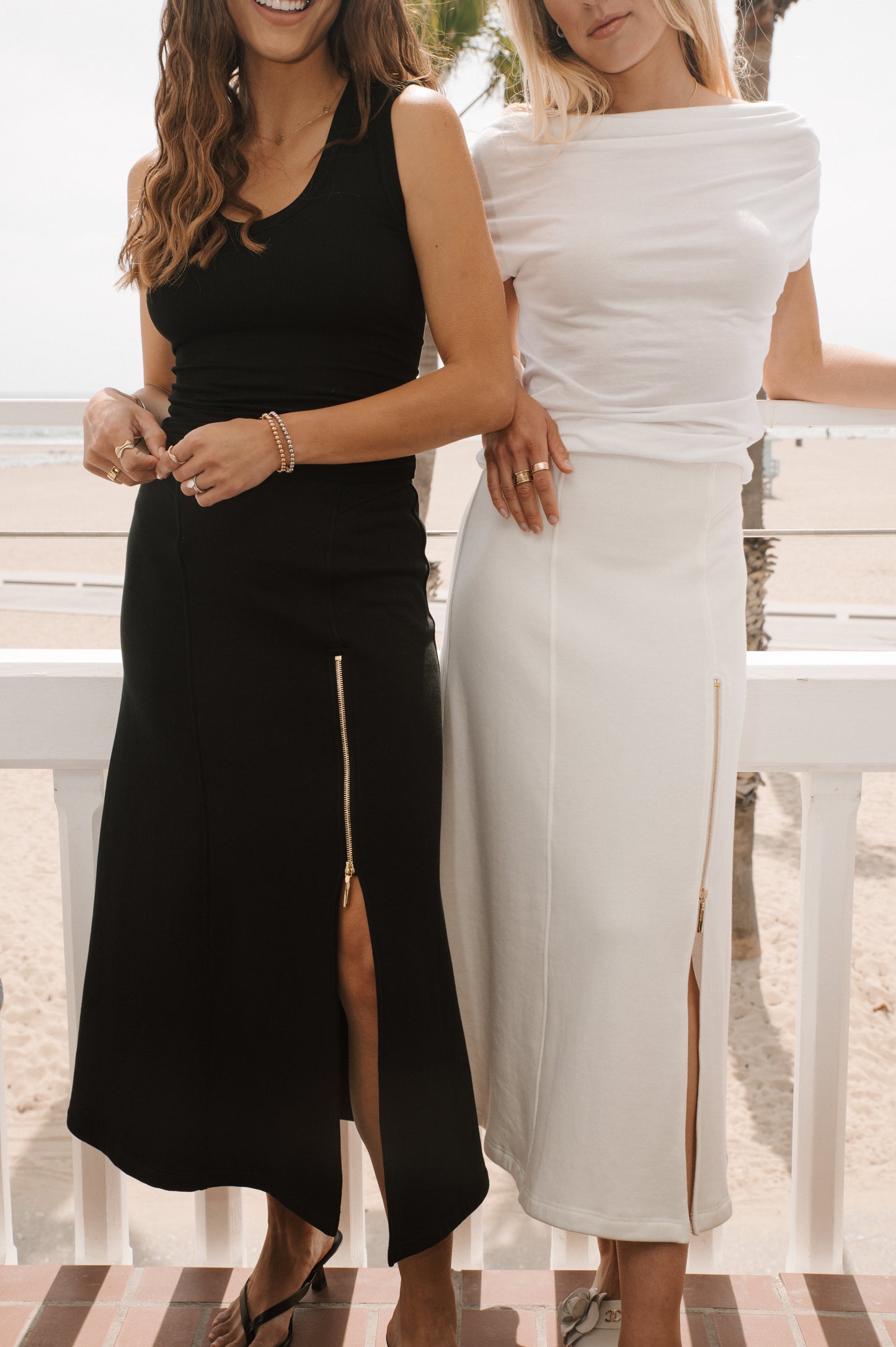 The Sia Skirt in White