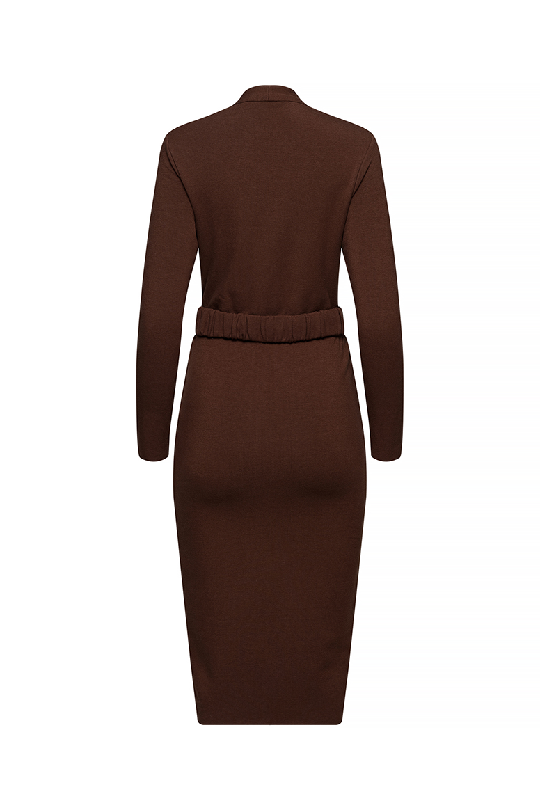 The Chantelle Dress in Chocolate