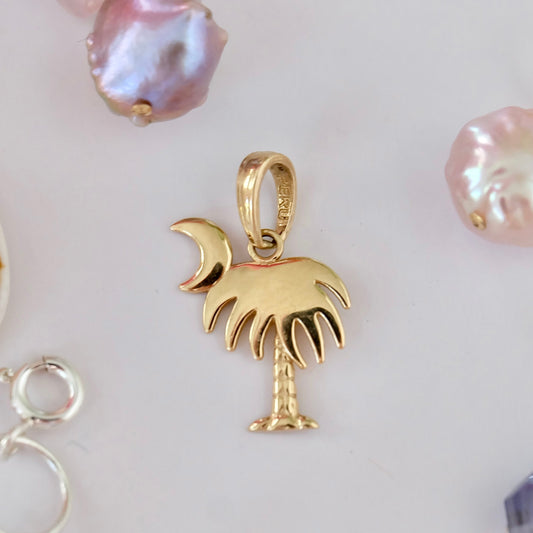 14K Gold Charleston Charm
