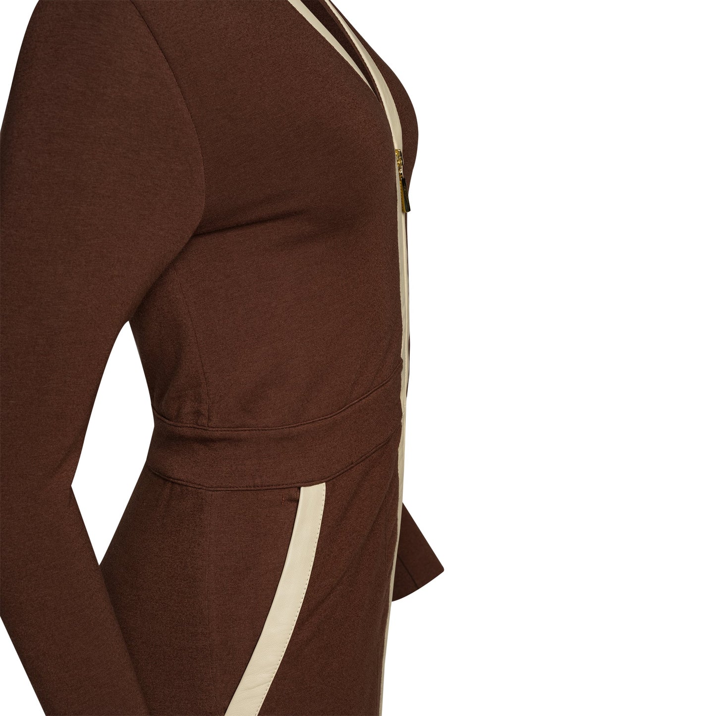 The Chantelle Dress in Chocolate