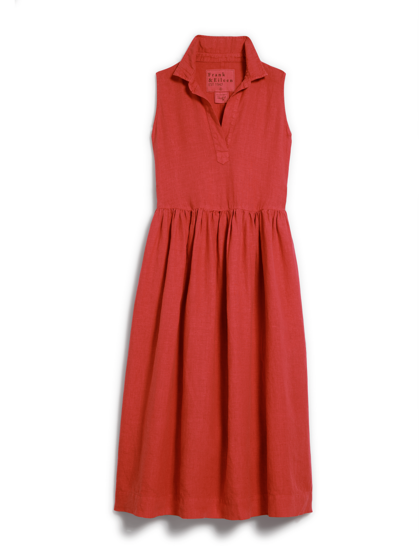 DAPHNE Summer Red, Washed Linen
