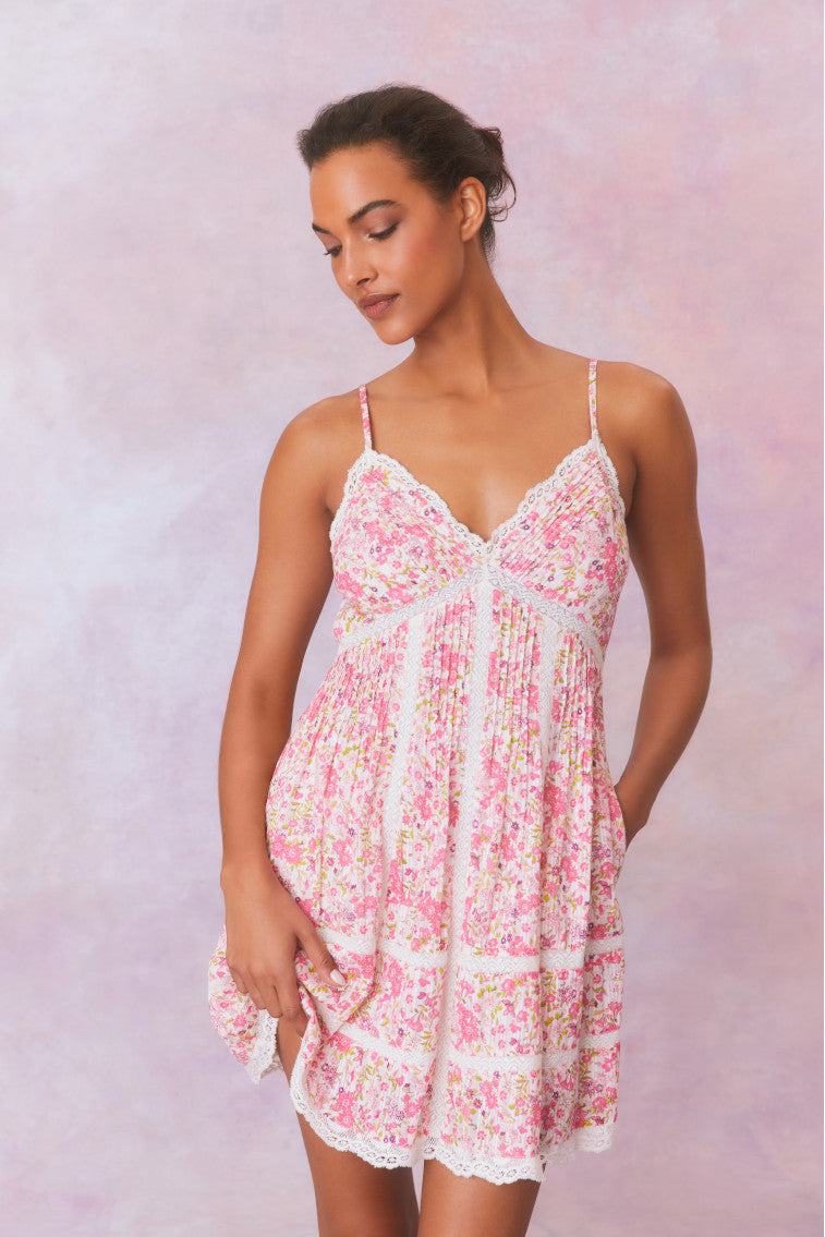 Docila Upcycled Cotton Mini Dress