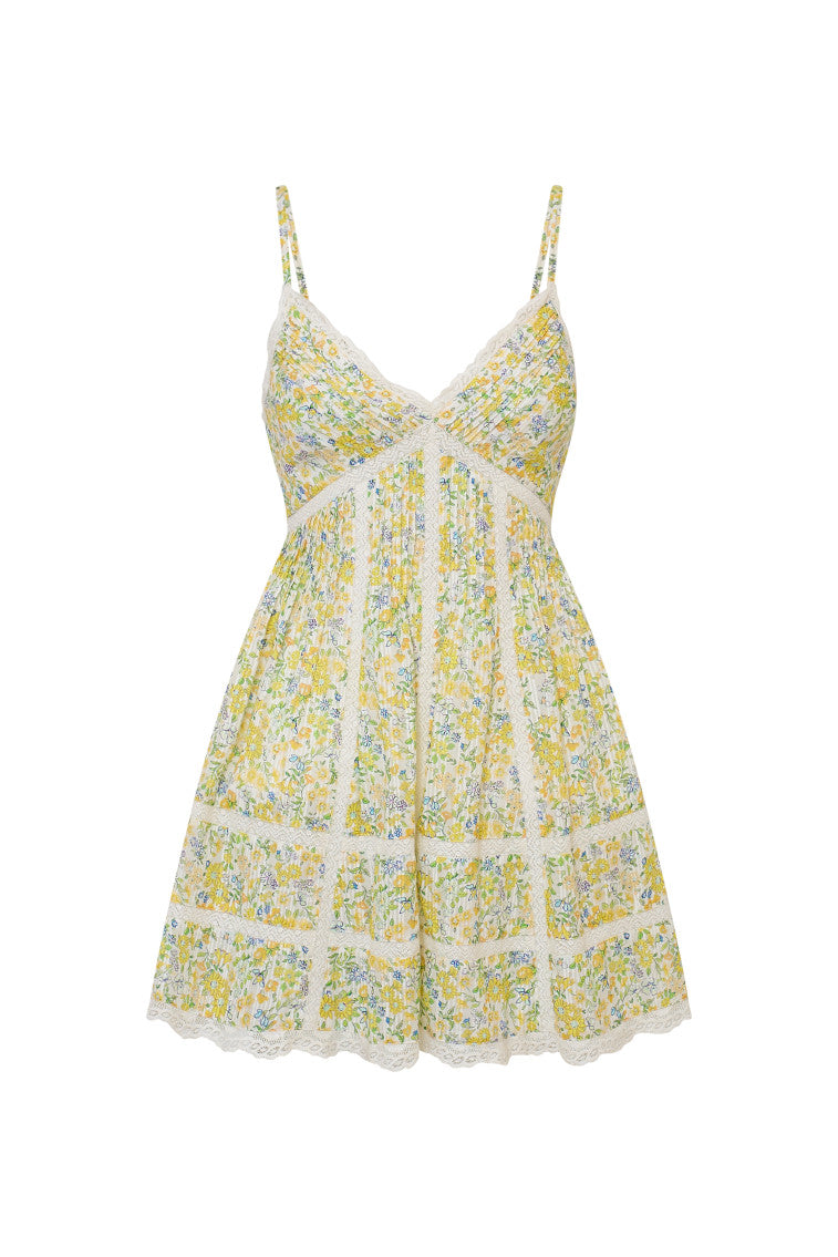 Docila Upcycled Cotton Mini Dress