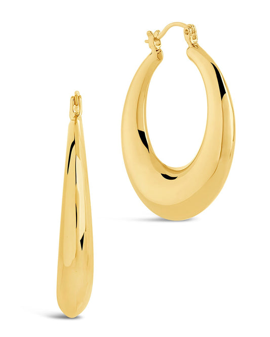 Quinn Tube Hoop Earrings