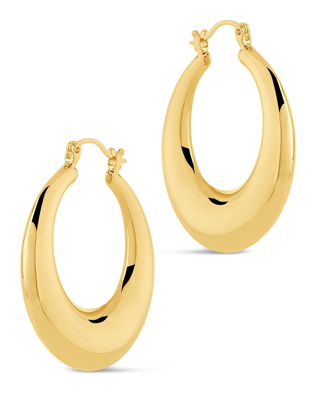Quinn Tube Hoop Earrings