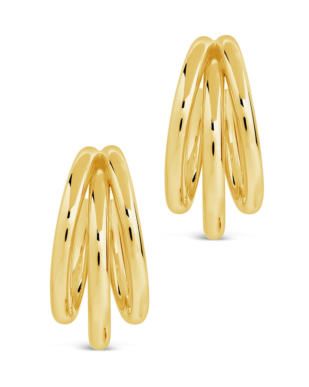 Michaela Triple Hoop Earrings