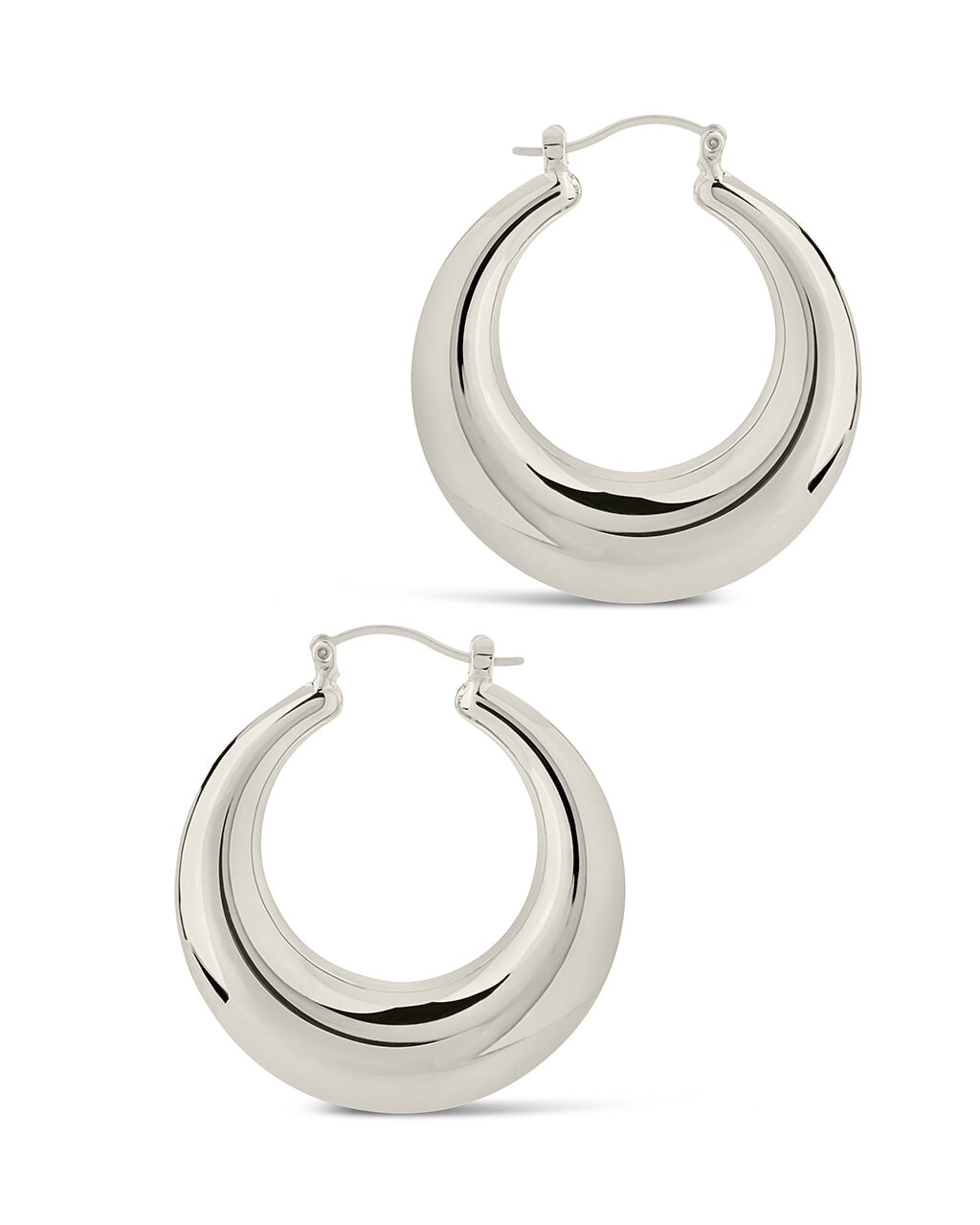 Quinn Tube Hoop Earrings