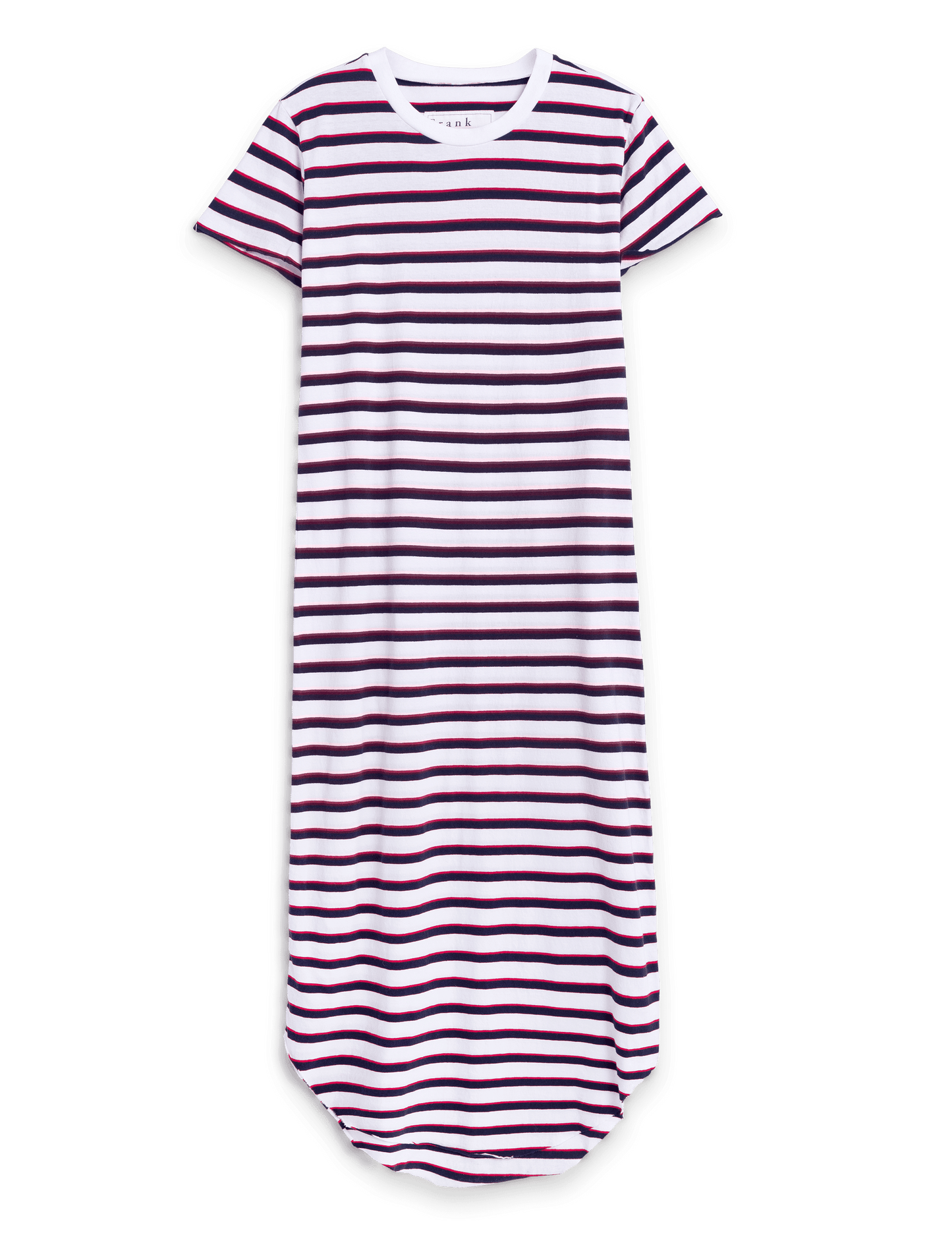HARPER White with Red and Navy French Stripe, Heritage Jersey