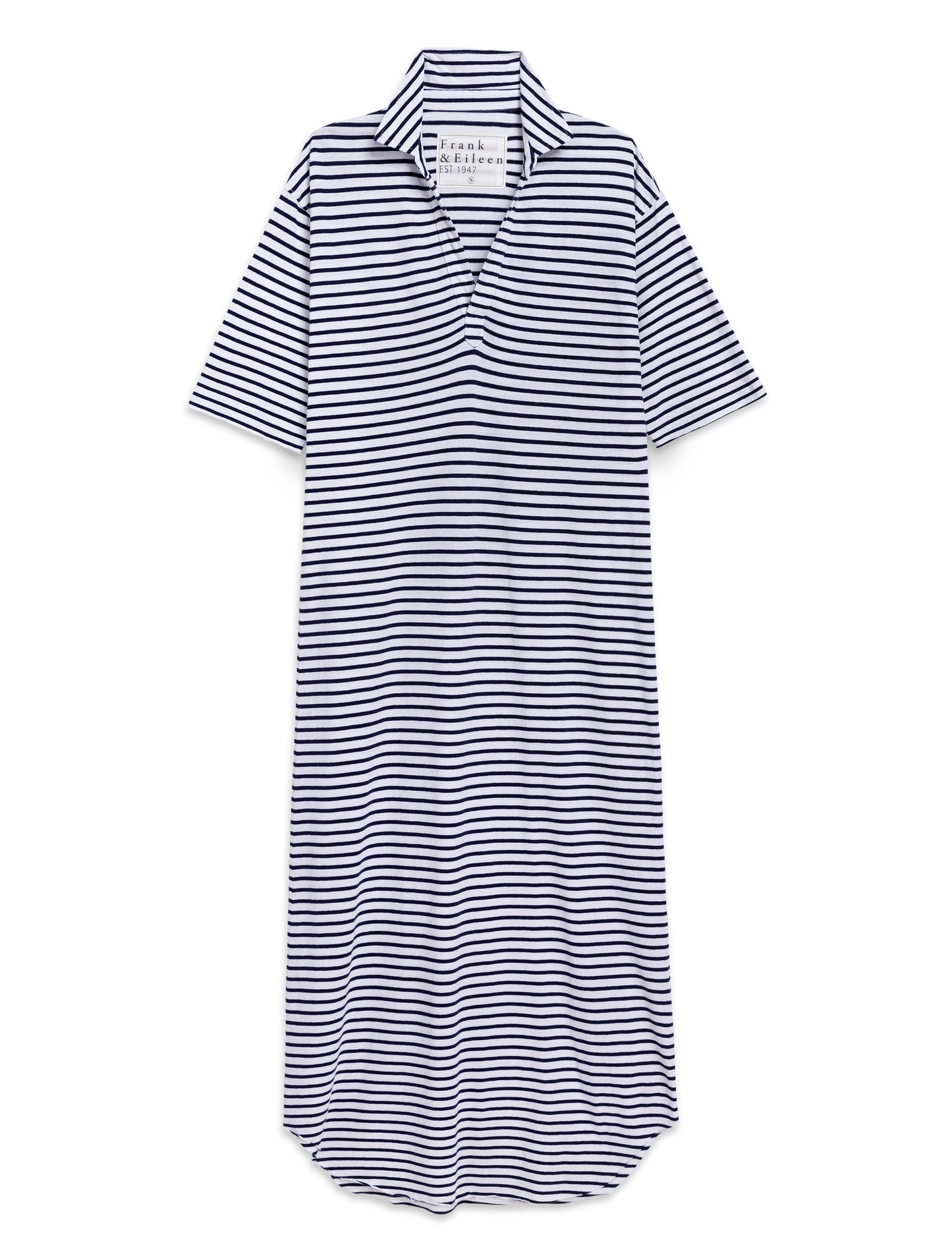 EMMA Navy French Stripe, Heritage Jersey