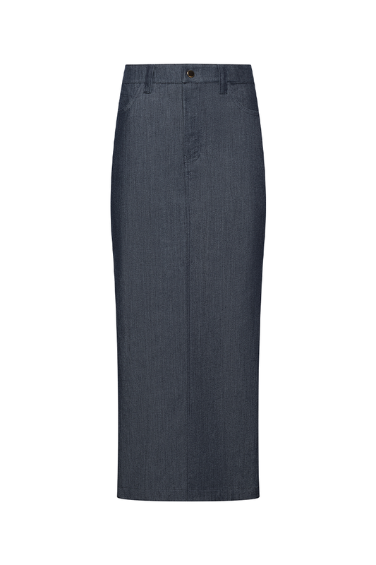 The Brandee Italian Lightweight Denim Skirt