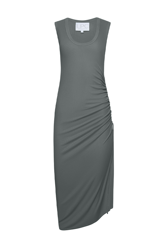 The Jessi Dress in Olive Green
