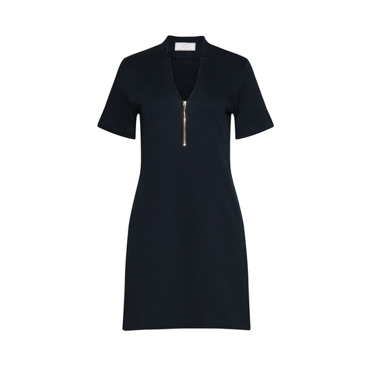 The Megan Pull Over Dress in Navy