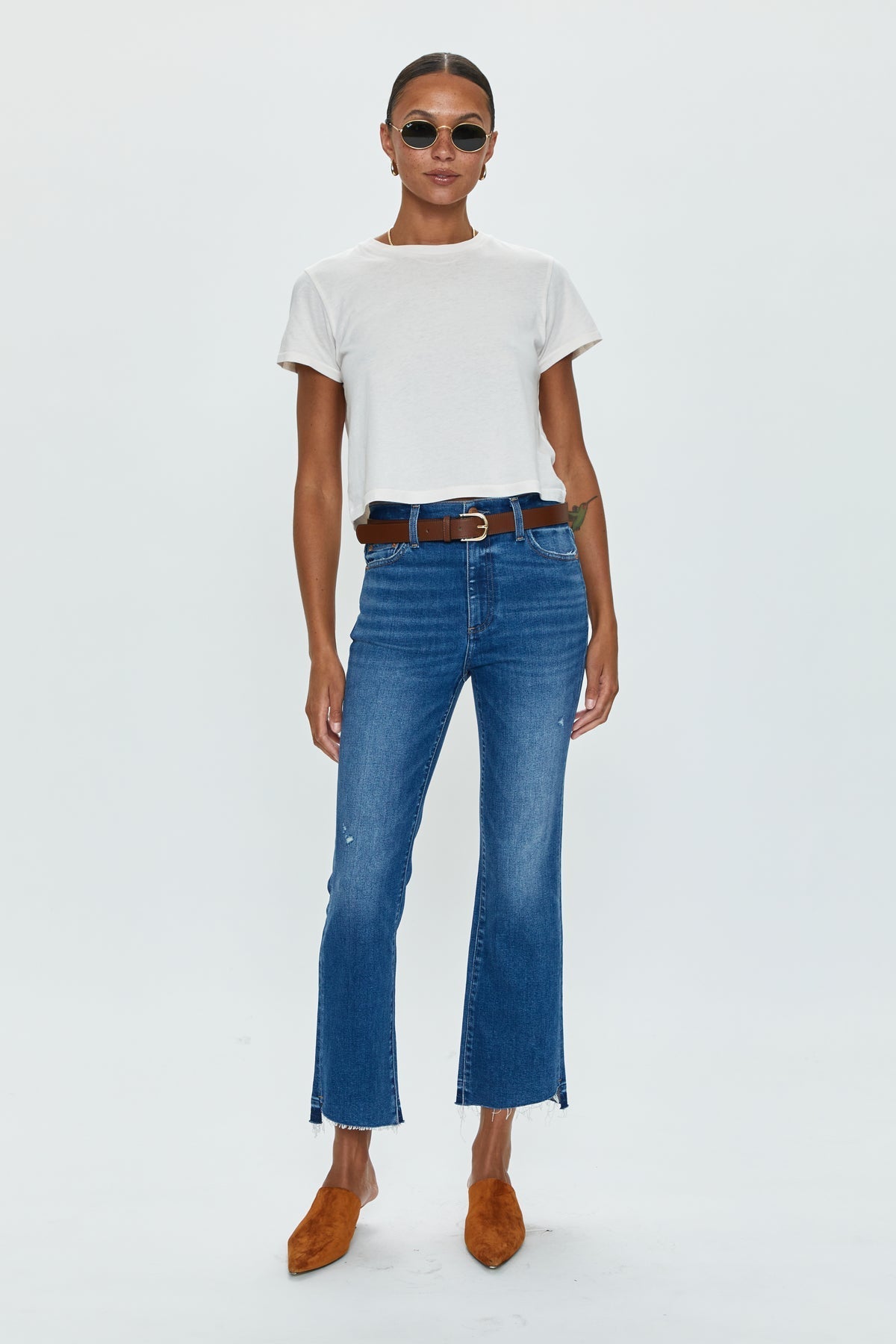 Pistola Lennon High Rise Crop Boot
