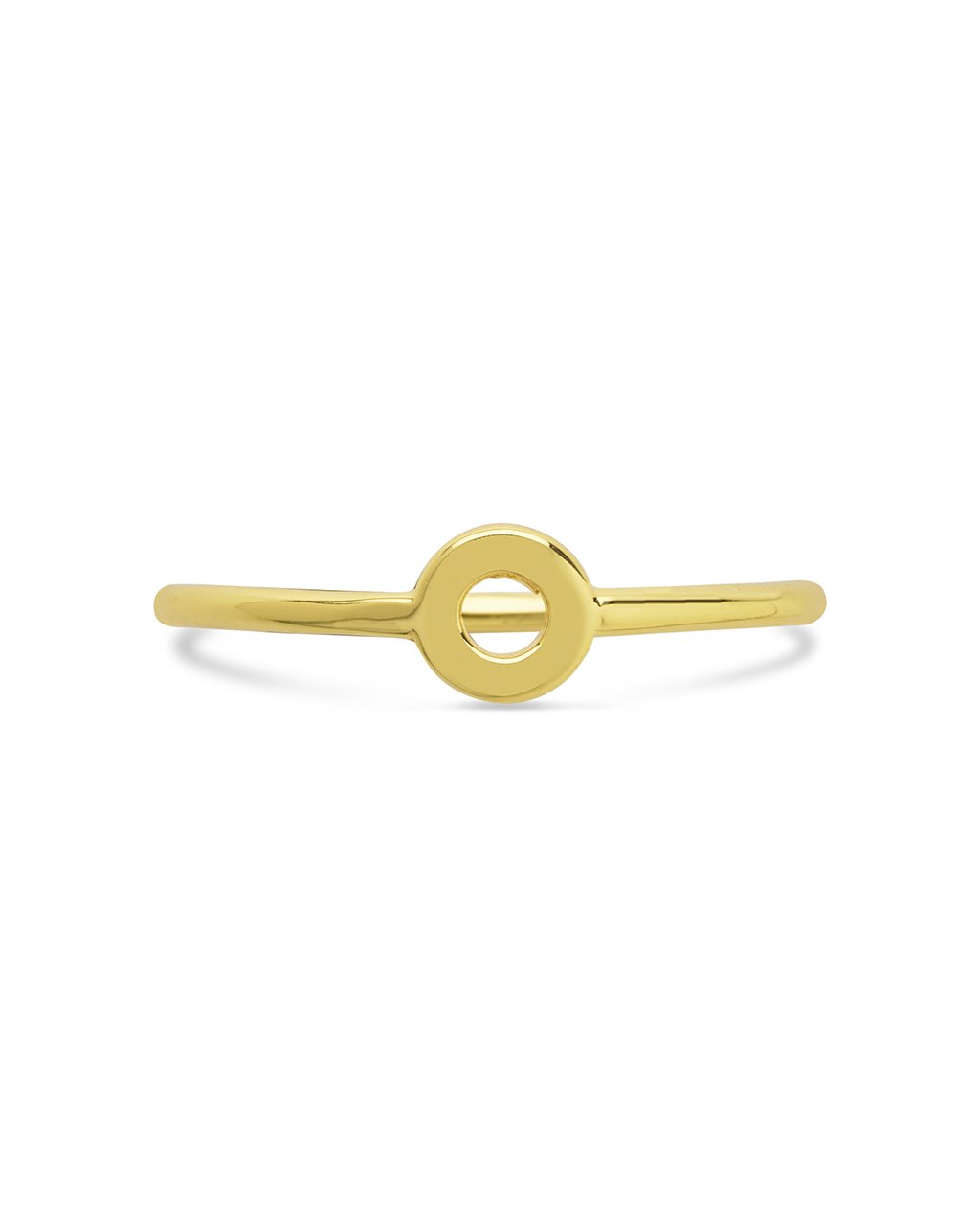 Sterling Silver Delicate Halo Ring