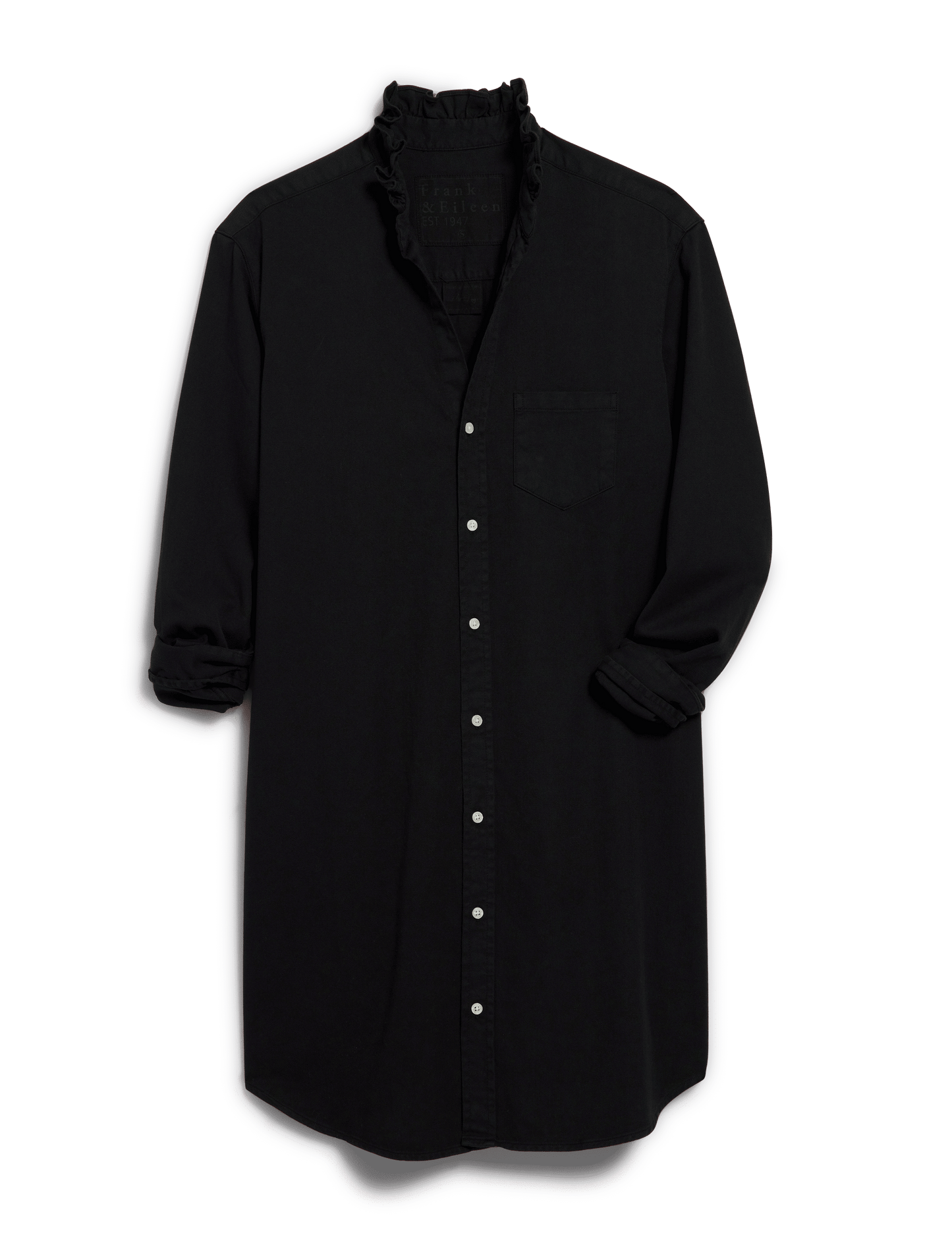 MARY RUFFLE Black, Famous Denim
