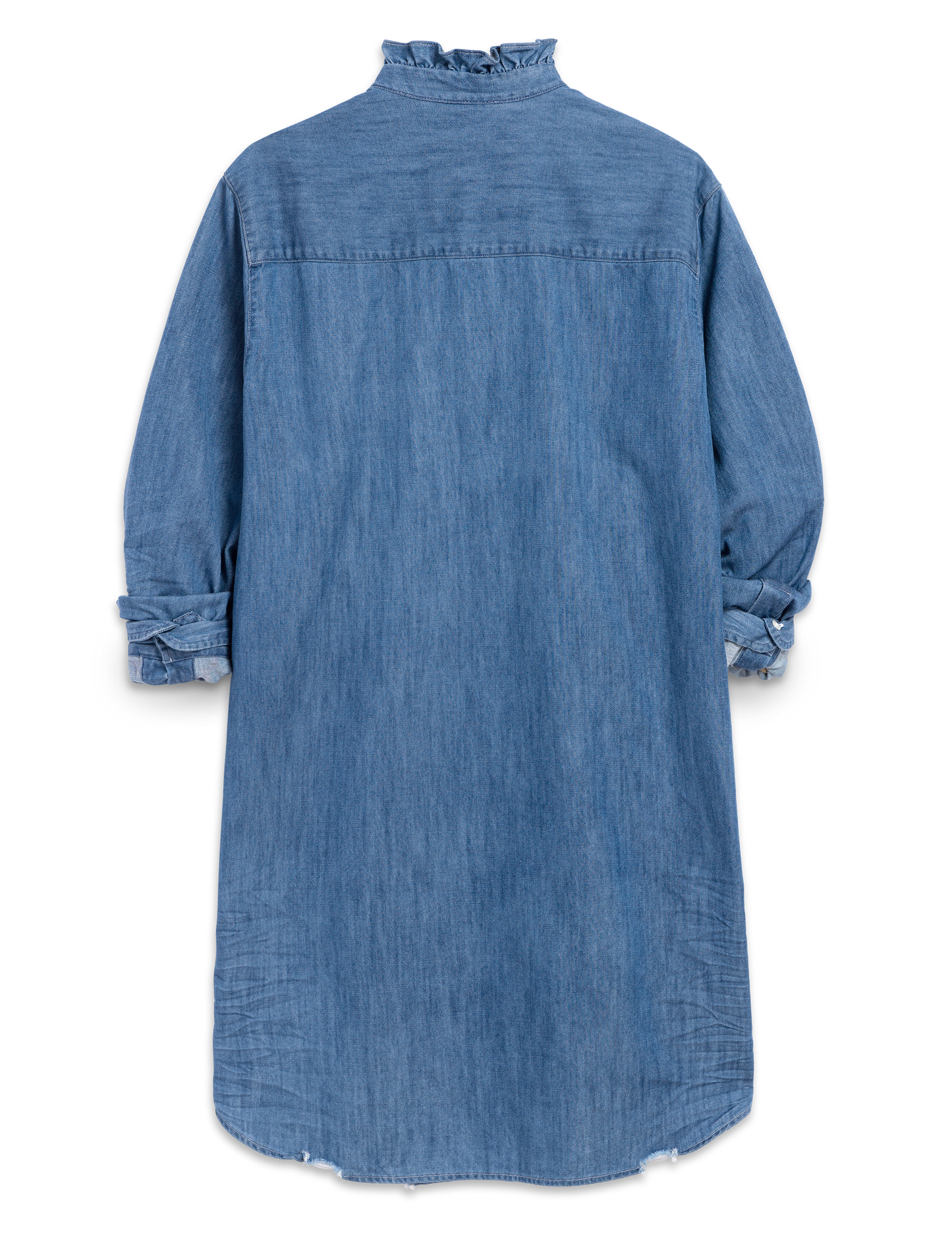 MARY RUFFLE Vintage Stonewashed Indigo, Famous Denim