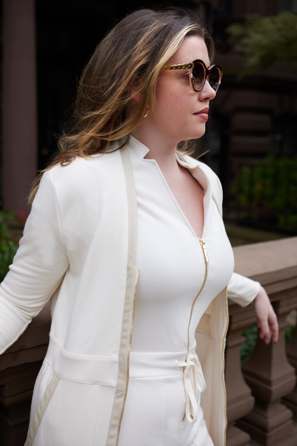 The Carolina Jumpsuit in Cream