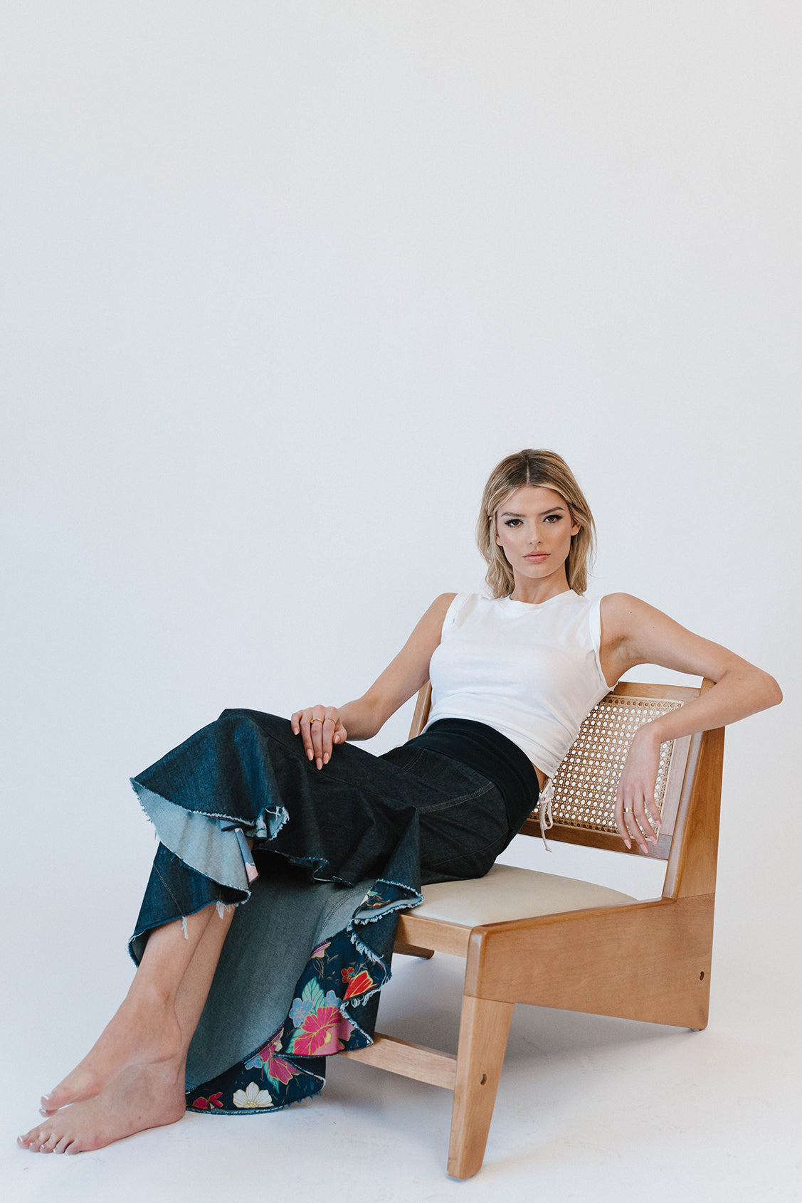 The Kate Denim Skirt