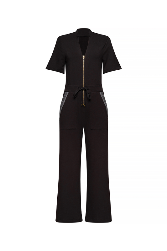 The Carolina Jumpsuit in Black