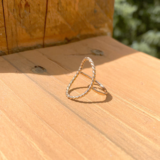 New Open Oval Ring