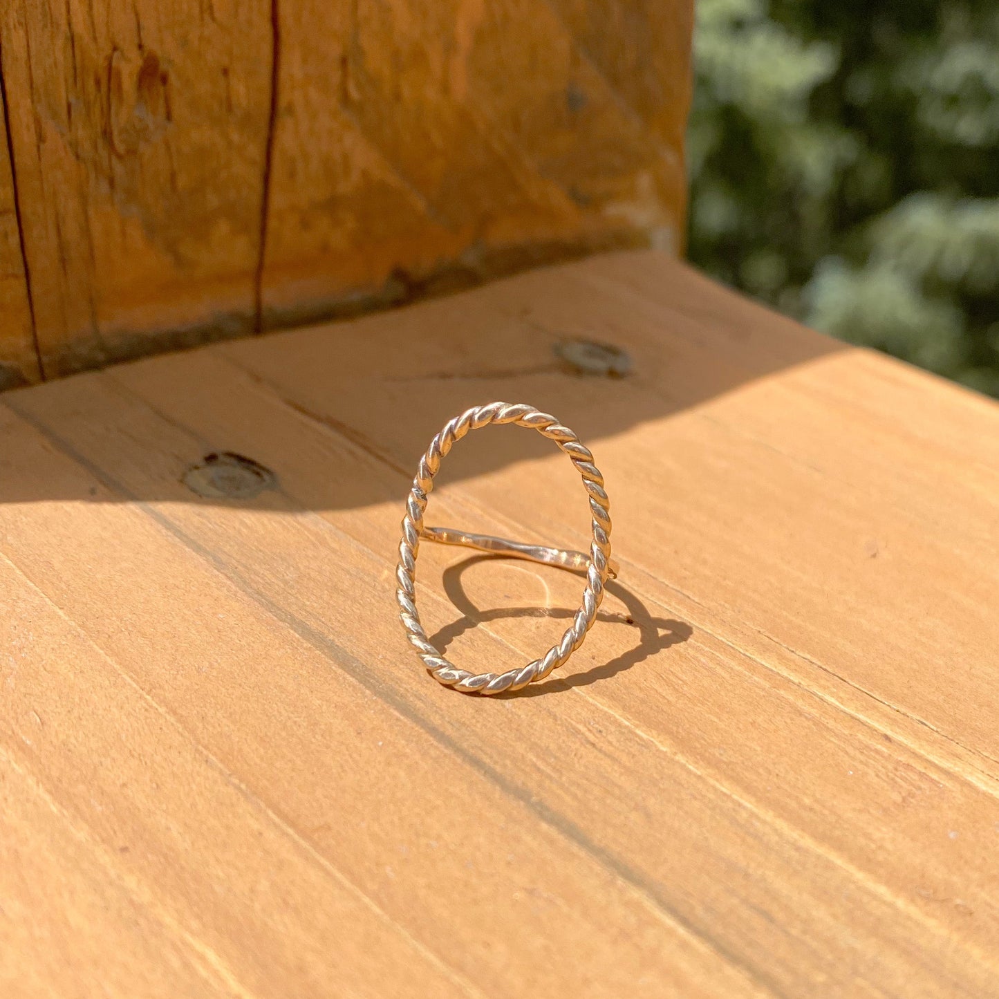 New Open Oval Ring