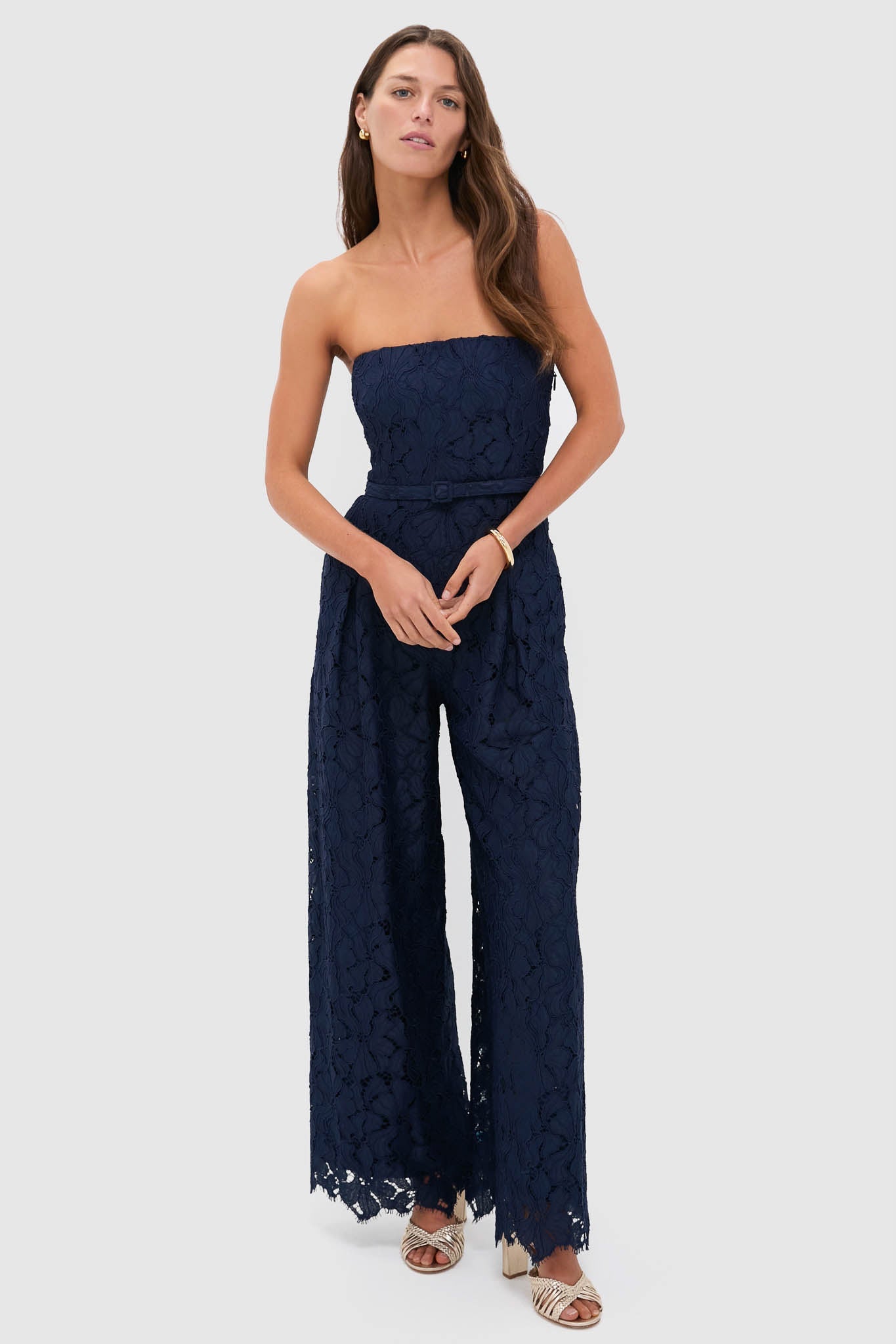 Midnight Rebecca Strapless Jumpsuit