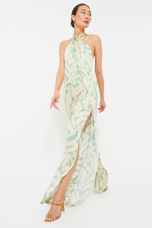 Green Mirage Seydou Jumpsuit