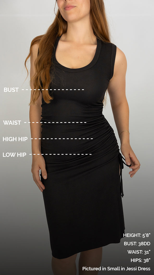 The Jessi Dress in Chocolate