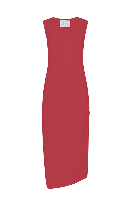 The Jessi Dress in Adrenaline Red