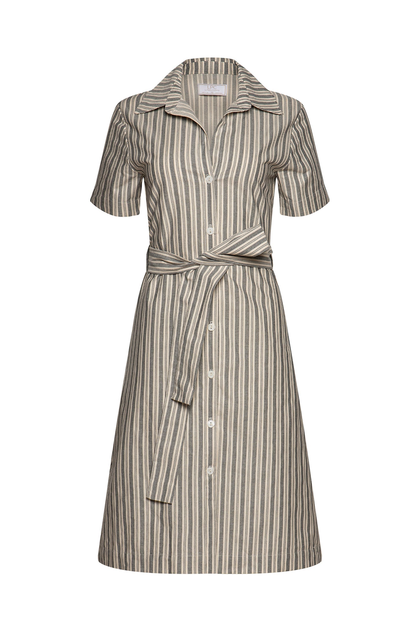 The Robbi Striped Shirt Dress
