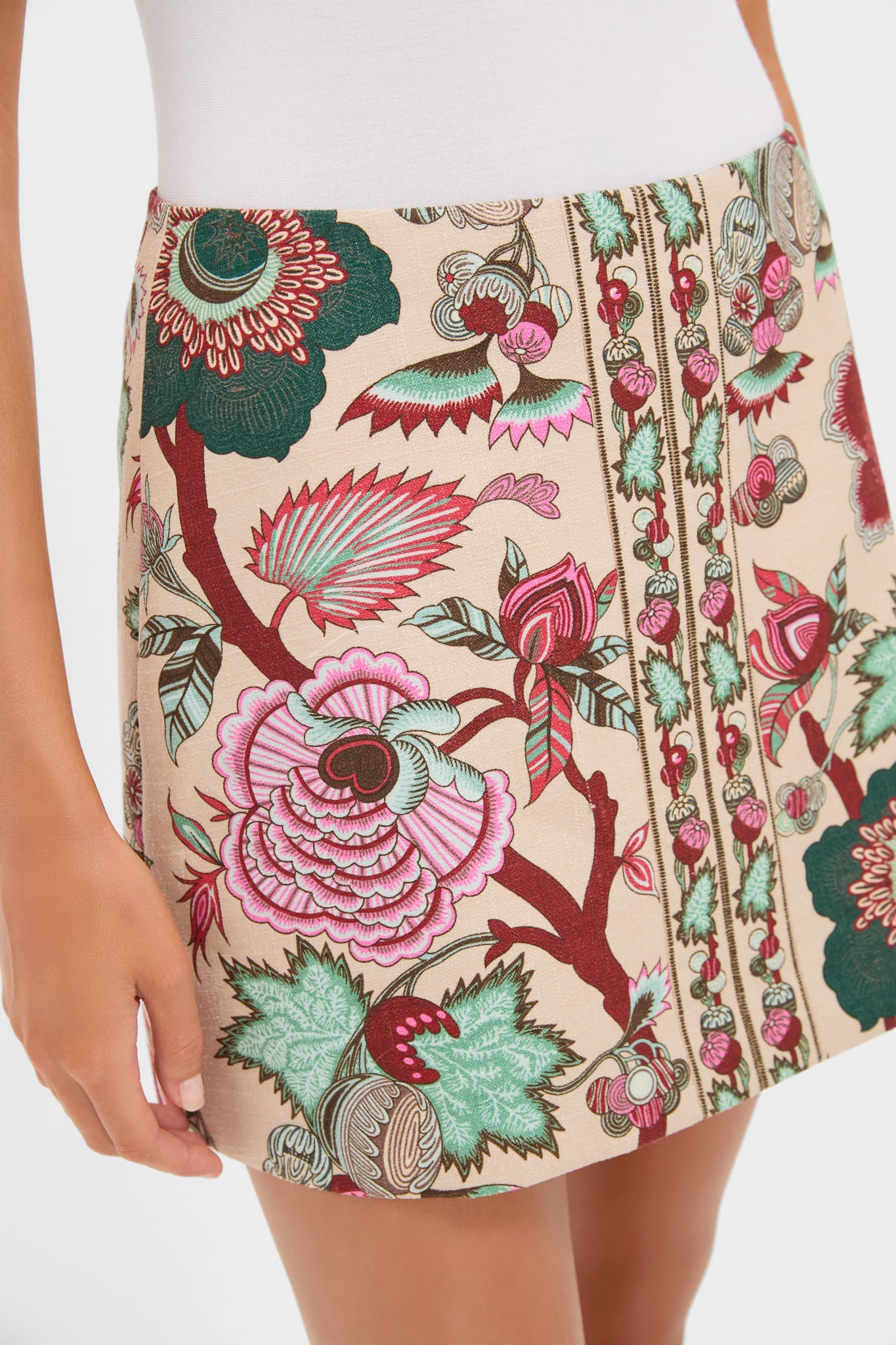 Garden Scrollwork Meg Mini Skirt